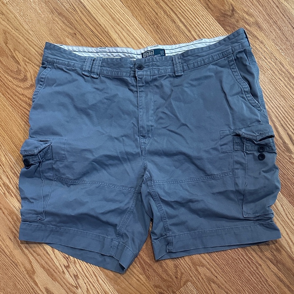 Polo by Ralph Lauren Men's Gray Cargo Shorts